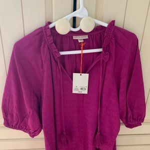 Puff sleeve top NWT